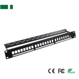 NO-Connector-1U 24-Port Patch Panel CPP03